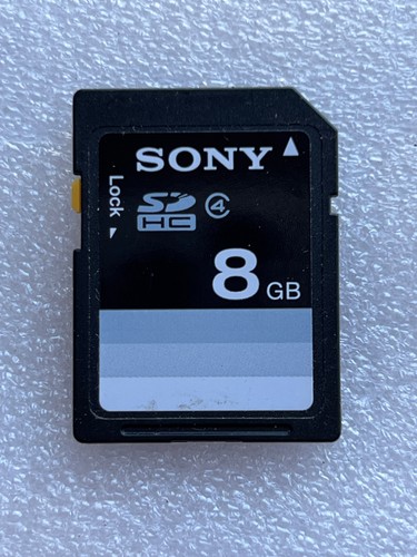 Sony sdhc 8gb memory - 8gb,